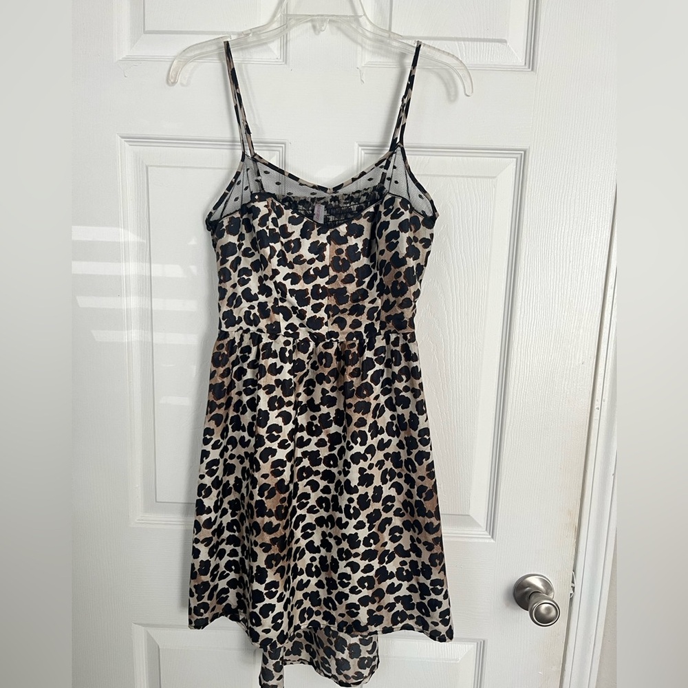 Xhilaration Black and Brown High Low Dress - RIP ON STRAP SEE PHOTO